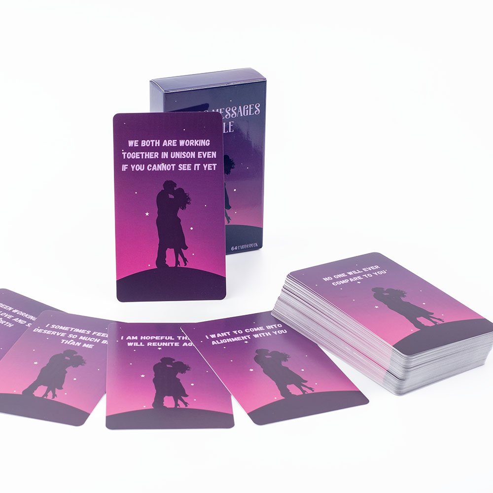 Board Game Life - 64Cards Lover Messages Oracle Cards For