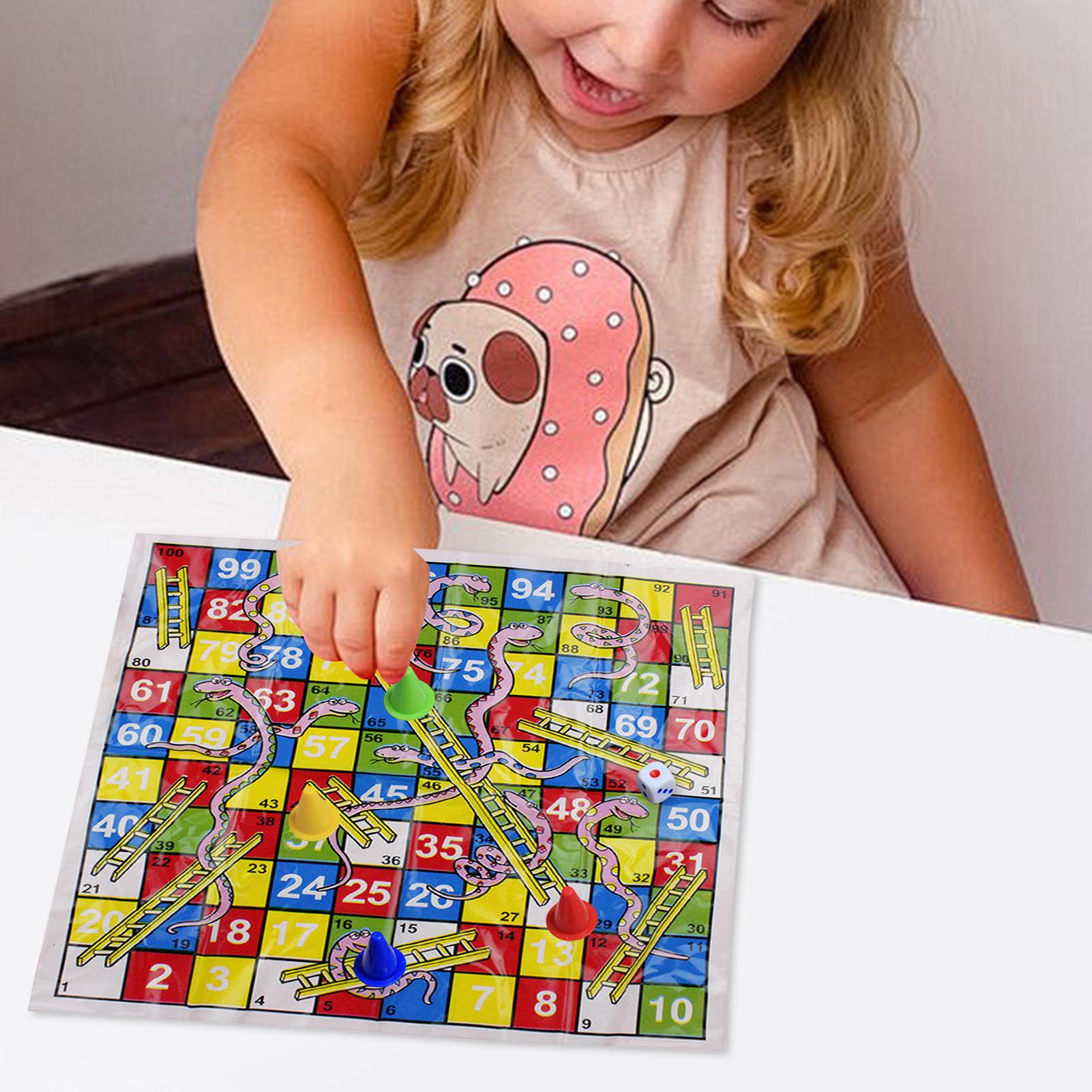 Board Game Family - Mini Snakes and Ladders Board Game