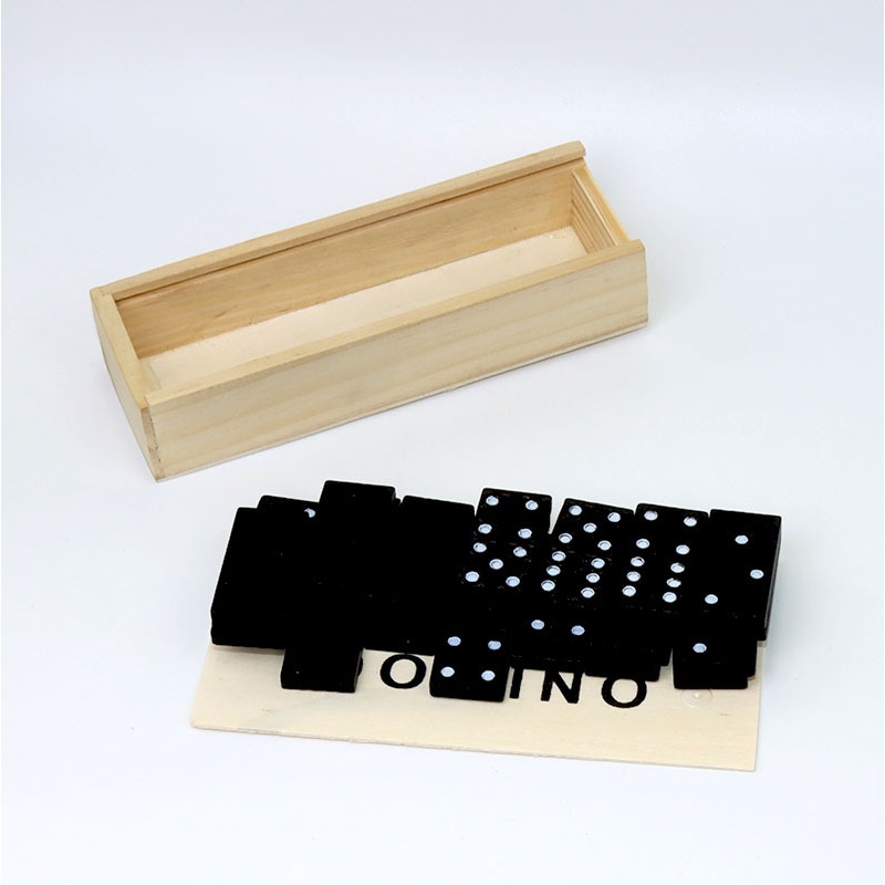 28 Pieces Of Black Dominoes Wo - огляд і ціна Board Game Monopoli