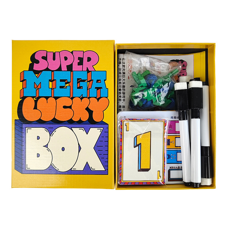 Super Mega Lucky Box Board Gam - огляд і ціна Board Game Family
