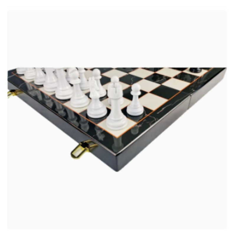 High-End Solid Wood Marble Pat - огляд і ціна Board Game Family