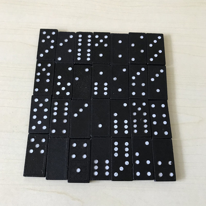 28pcs/Set Wooden Domino Board  - огляд і ціна Board Game Monopoli