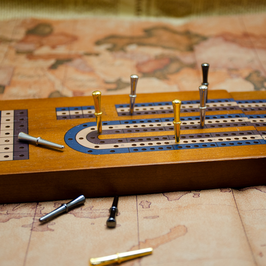 Cribbage Card Game Scoreboard  - огляд і ціна Board Game Template
