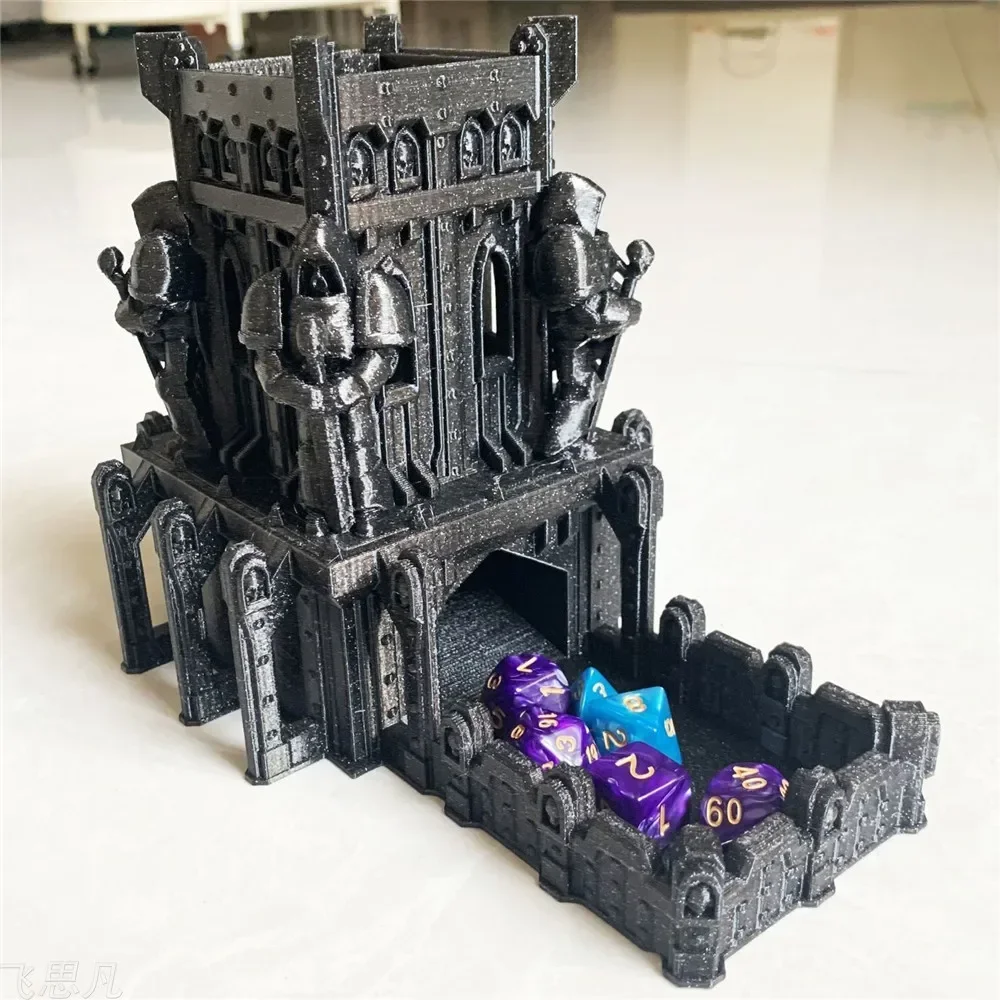 3D Printed Castle Dice Tower T - огляд і ціна Board Game Rpg