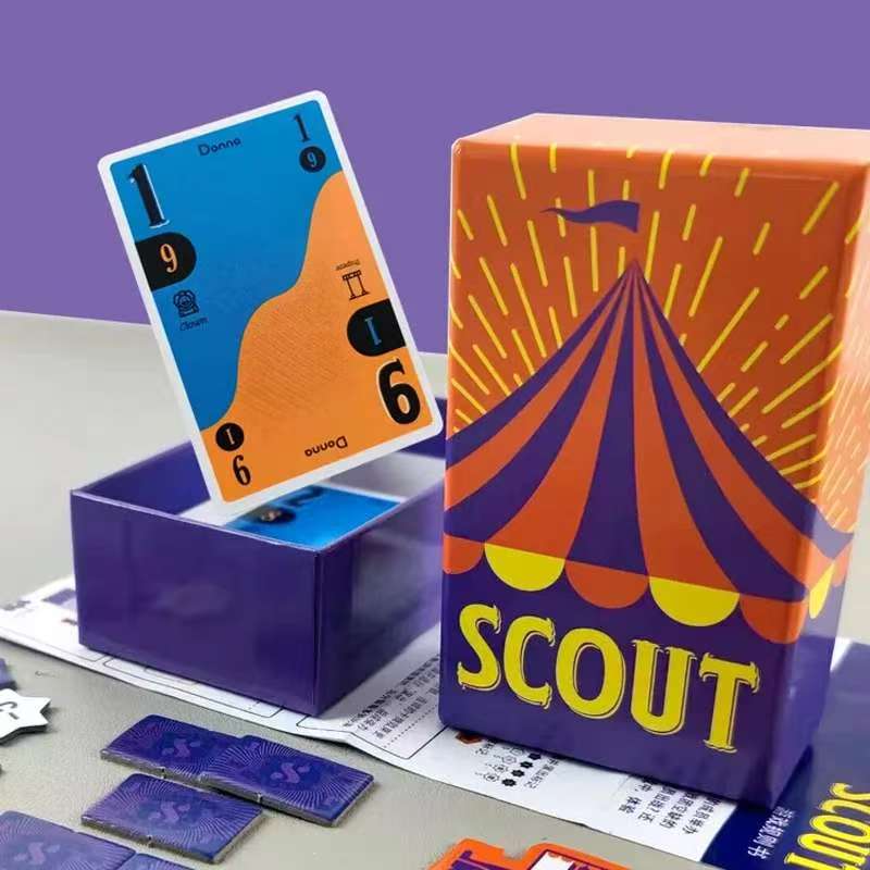 Scout Card Game Circus Scout B - огляд і ціна Board Game Template