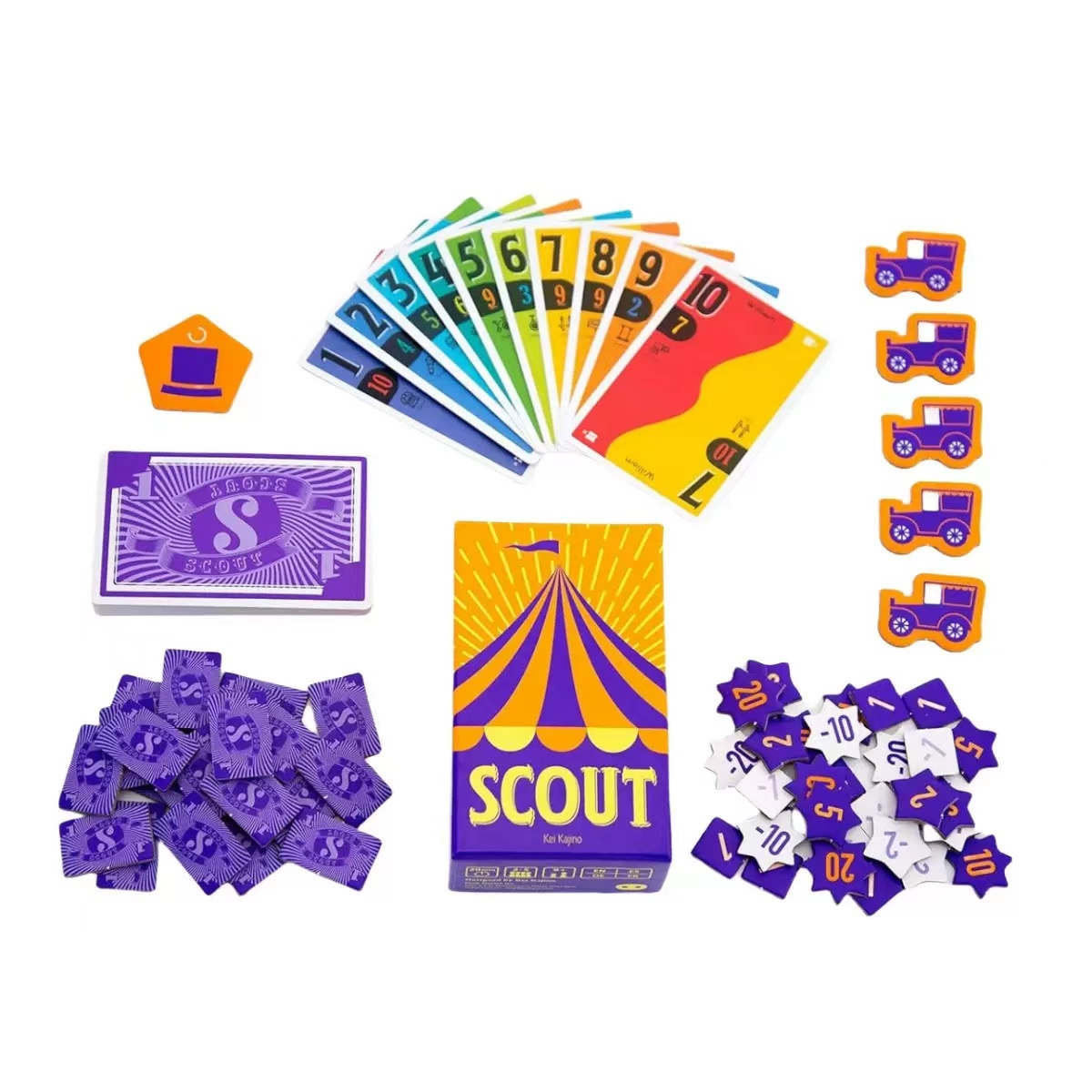 Scout Card Game Circus Scout B - огляд і ціна Board Game Template