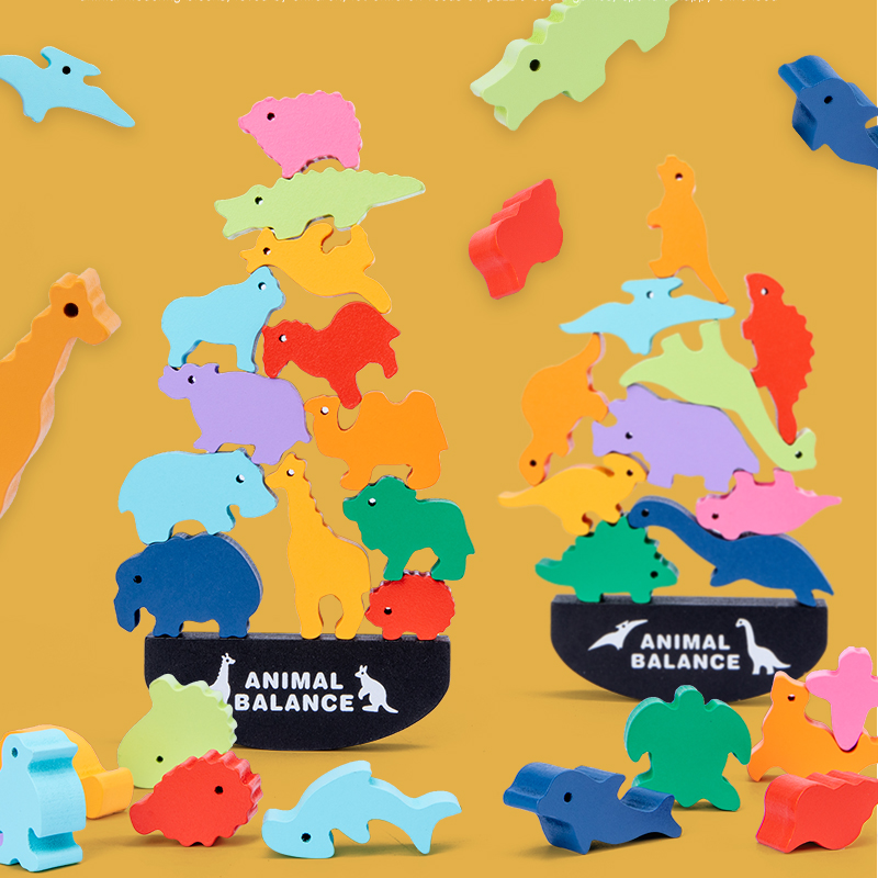 Montessori Children Wooden Ani - огляд і ціна Board Game With Questions