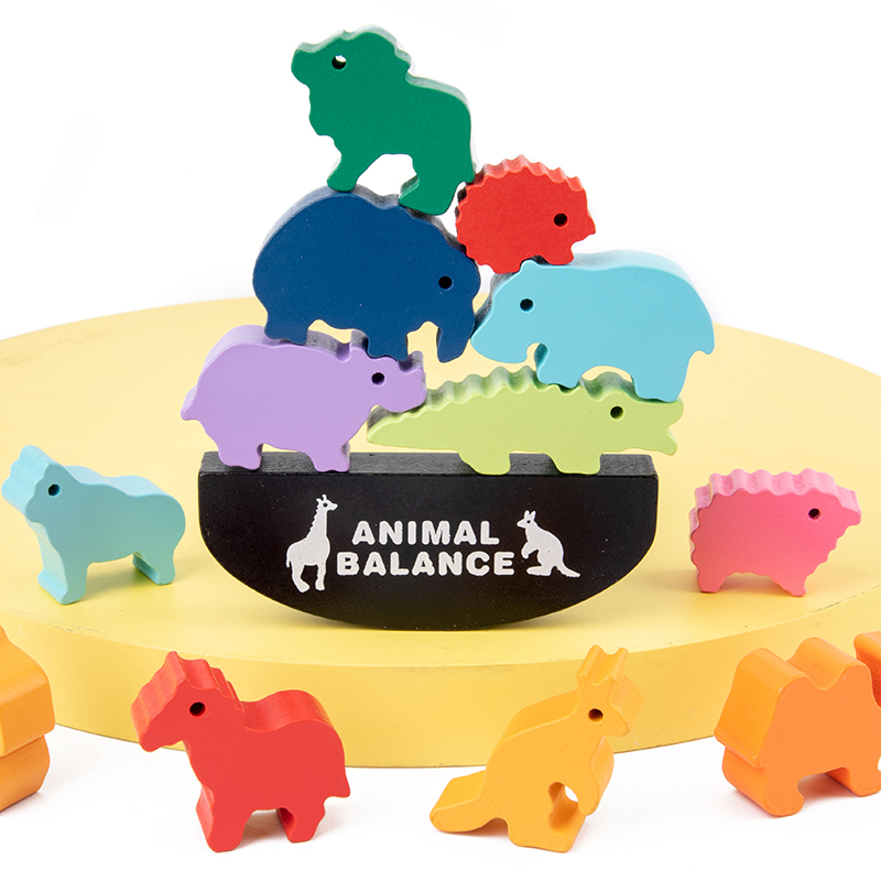 Montessori Children Wooden Ani - огляд і ціна Board Game With Questions