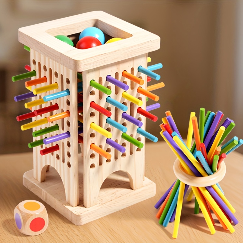 Montessori Wooden Board Game C - огляд і ціна Board Game Family