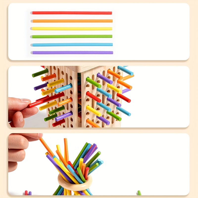 Montessori Wooden Board Game C - огляд і ціна Board Game Family