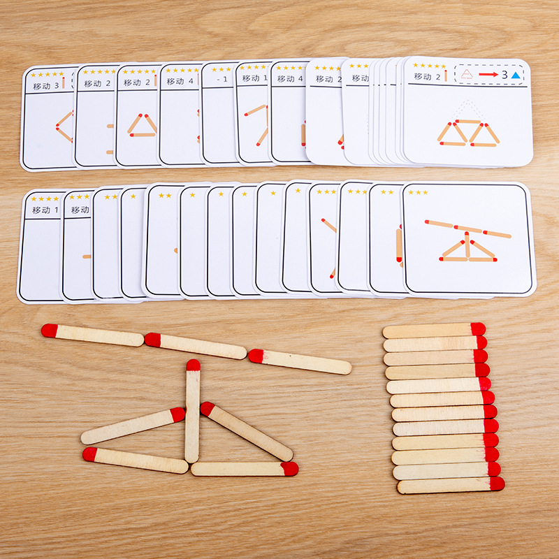 Montessori Matches Puzzles Gam - огляд і ціна Board Game Fun