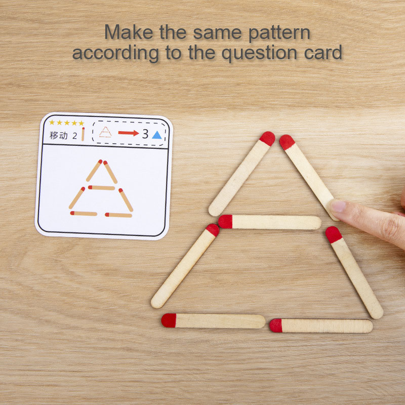 Montessori Matches Puzzles Gam - огляд і ціна Board Game Fun