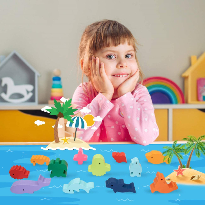New Children Montessori Wooden - огляд і ціна Board Game With Questions