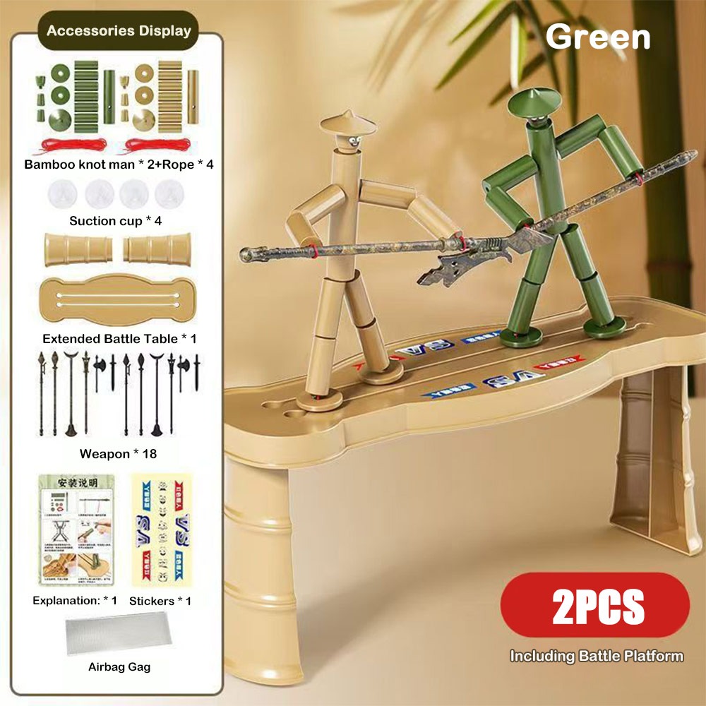 Two-player Battle Bamboo Man B - огляд і ціна Board Game With Questions