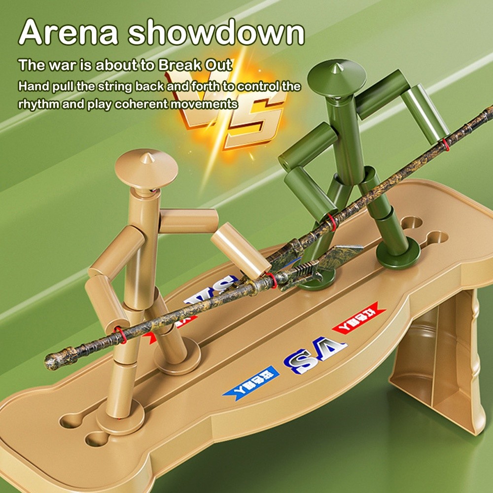 Two-player Battle Bamboo Man B - огляд і ціна Board Game With Questions