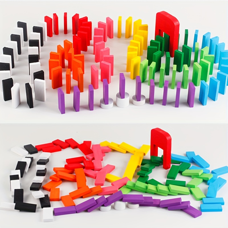 120pcs Domino Set - Multicolor - огляд і ціна Board Game Monopoli