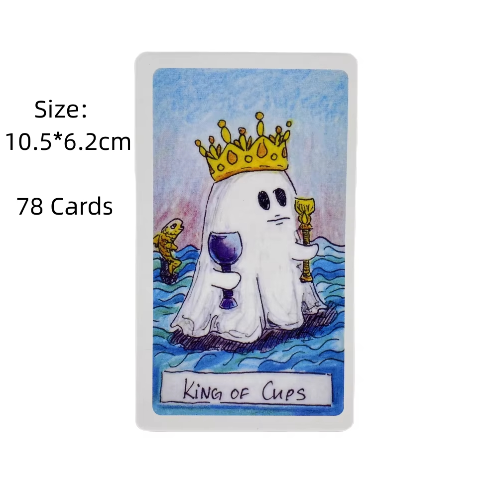 Cute Ghost Tarot Deck Toy Set  - огляд і ціна Board Game Life