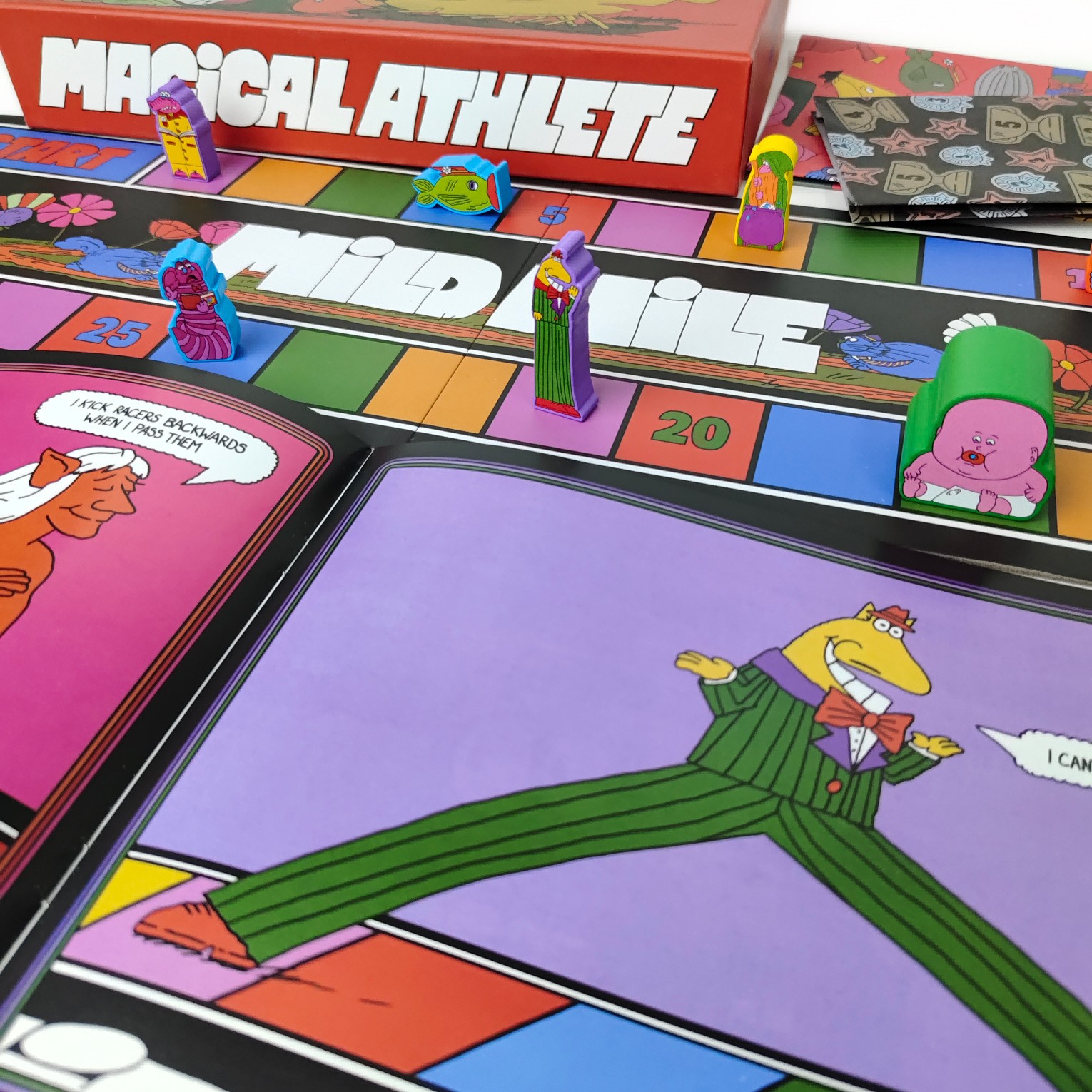 MAGICAL ATHLETE Card Game Part - огляд і ціна Board Game Fun