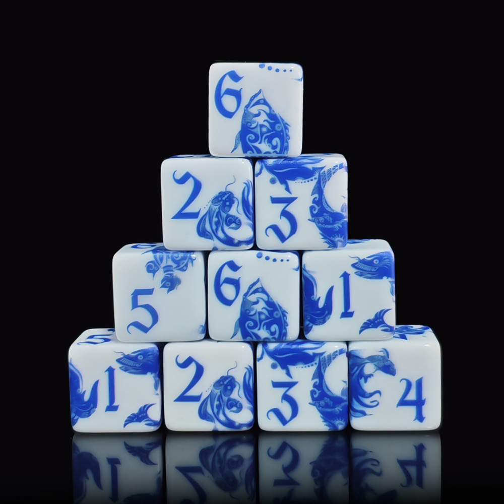 12Pcs Blue And White Porcelain - огляд і ціна Board Game Rpg