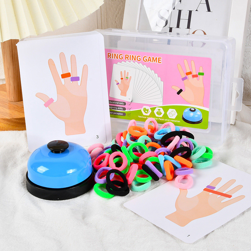 Kids Finger Ring Board Game Co - огляд і ціна Board Game With Questions