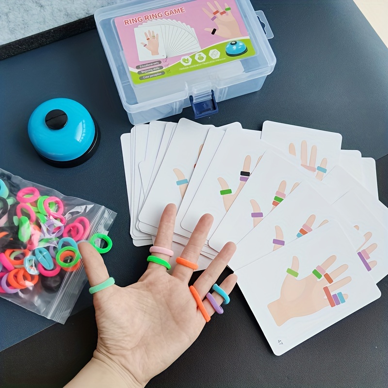 Kids Finger Ring Board Game Co - огляд і ціна Board Game With Questions