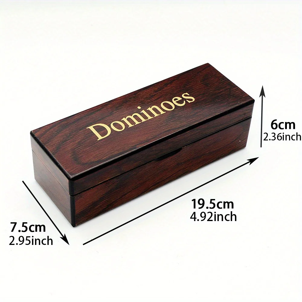 [Wooden Dominoes Game Set] 28p - огляд і ціна Board Game Monopoli