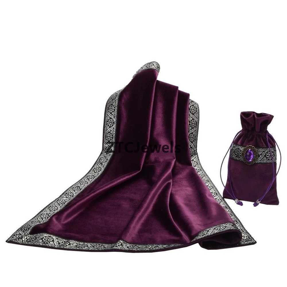 Velvet Tarot Tablecloth with B - огляд і ціна Board Game Life