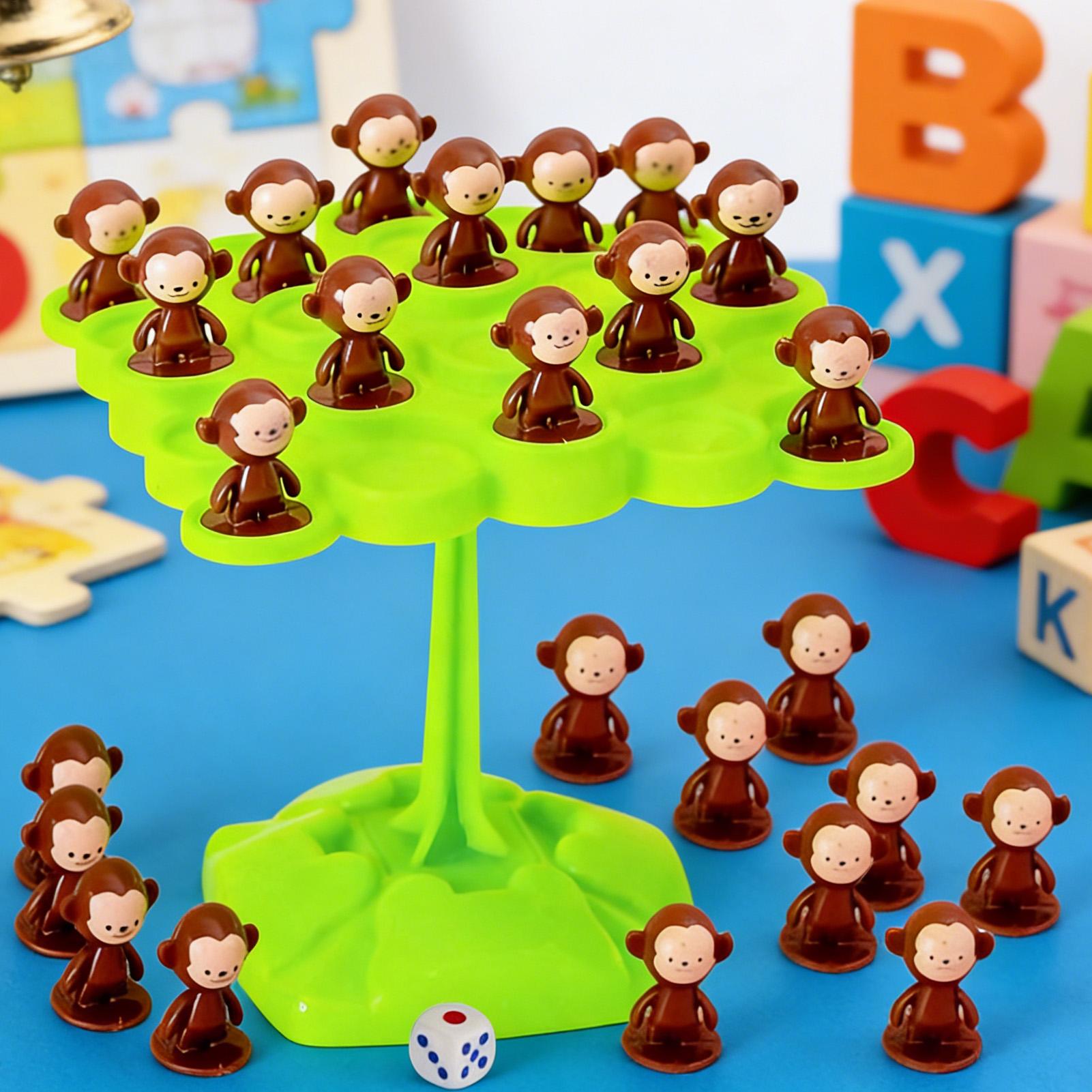 Monkey Balance Tree Focus Bala - огляд і ціна Board Game With Questions