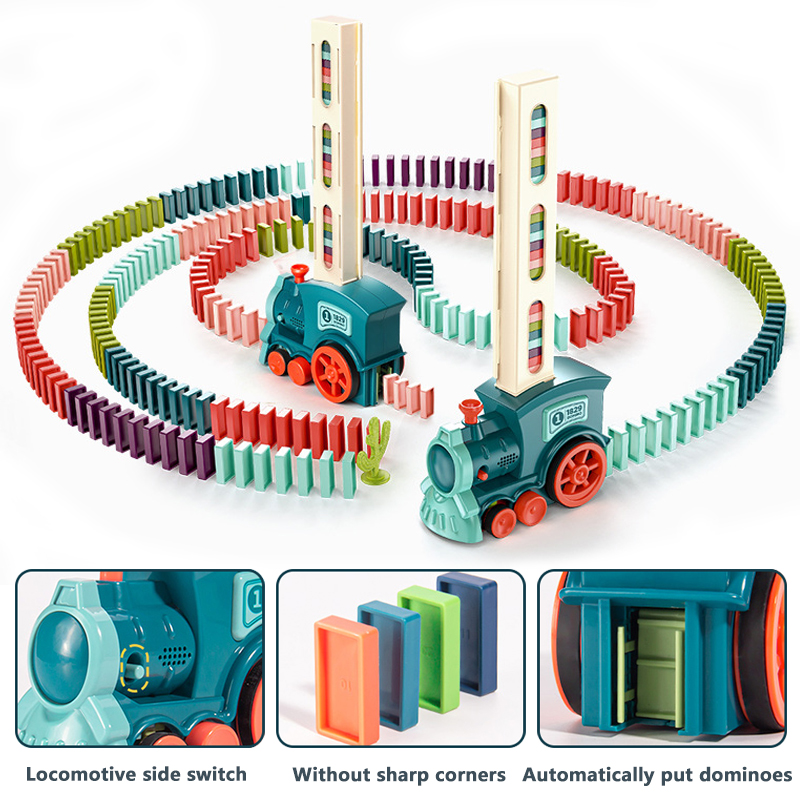 Automatic Laying Domino Train  - огляд і ціна Board Game Monopoli