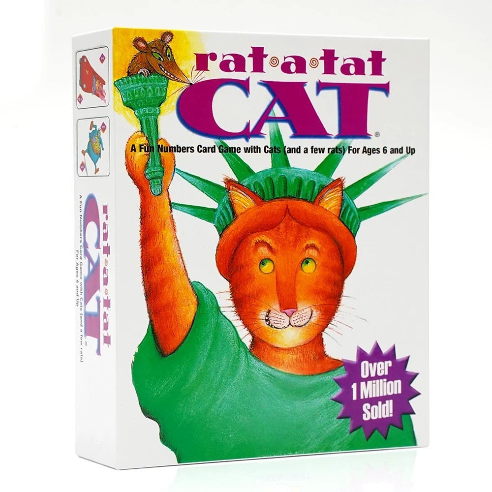 Rat A Tat Cat Fun Numbers Card - огляд і ціна Board Game Fun