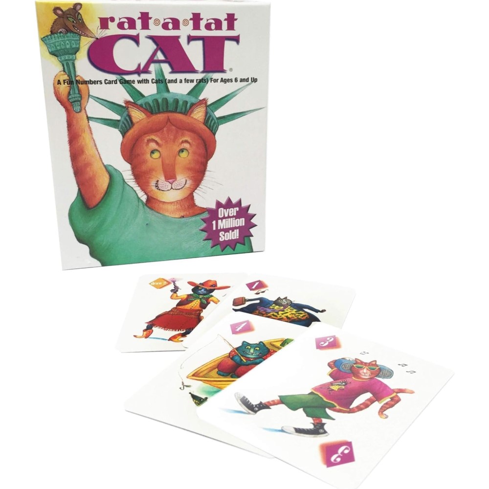 Rat A Tat Cat Fun Numbers Card - огляд і ціна Board Game Fun