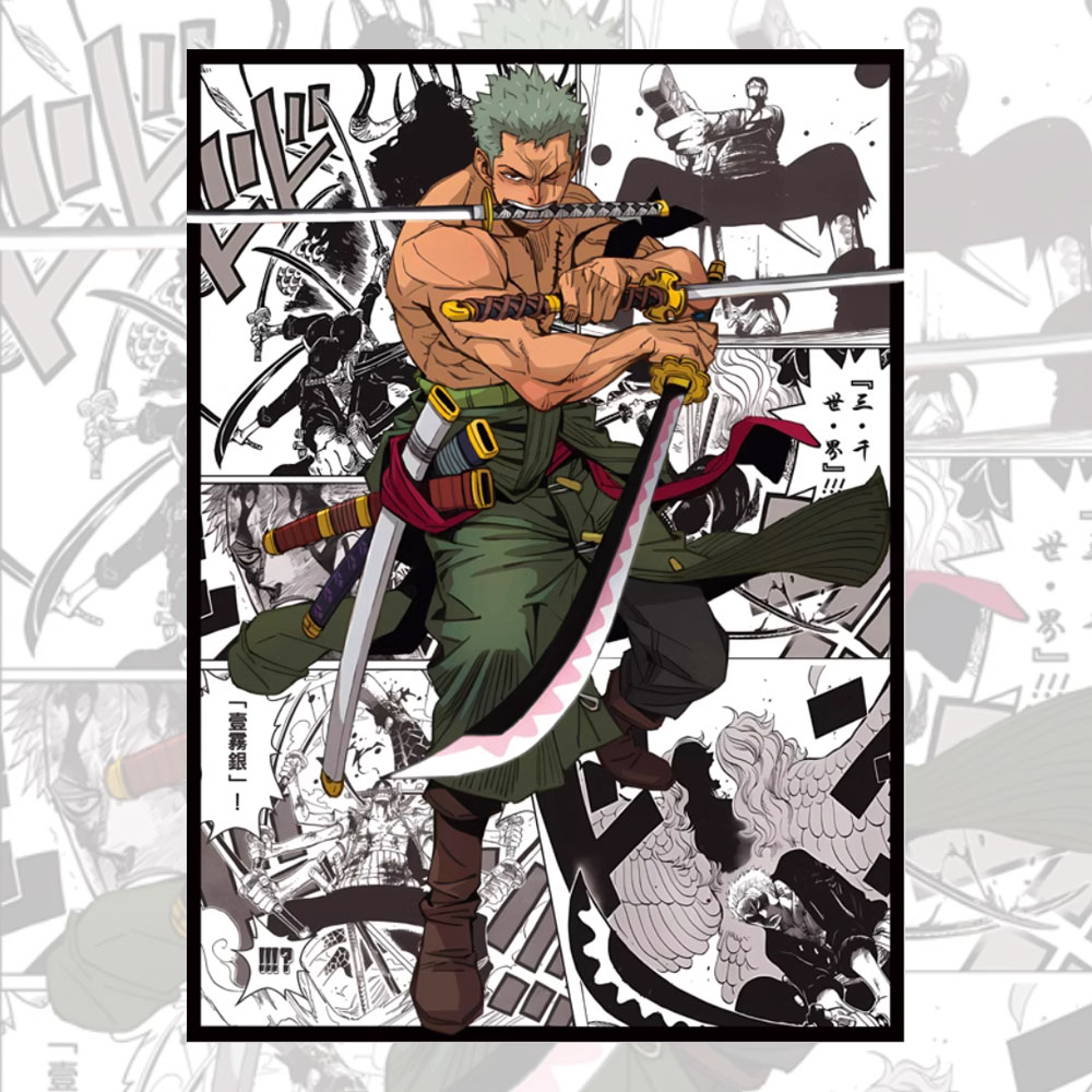 60PCS 66x91mm One Piece Anime  - огляд і ціна Board Game Illustrator