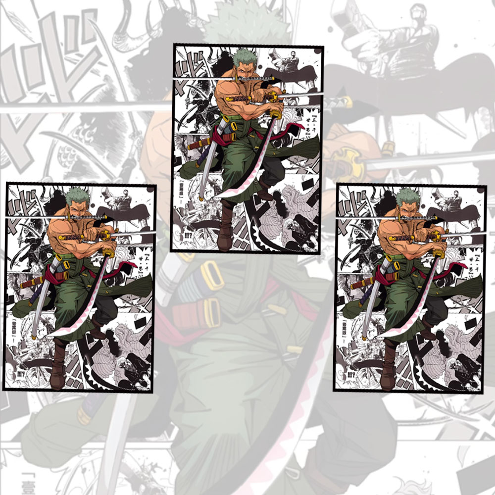 60PCS 66x91mm One Piece Anime  - огляд і ціна Board Game Illustrator