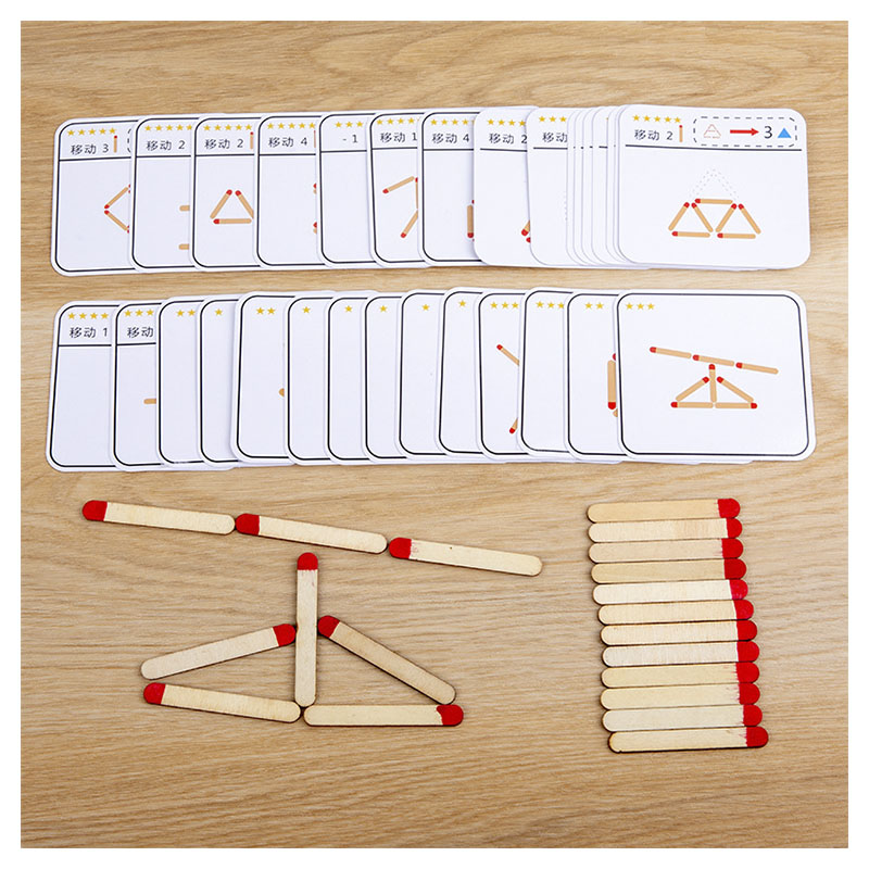 Montessori Matches Puzzles Gam - огляд і ціна Board Game Fun
