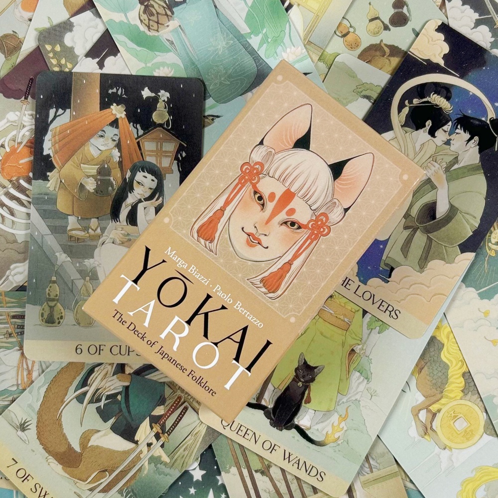 Yokai Tarot Deck 78 Pcs Cards  - огляд і ціна Board Game Illustrator