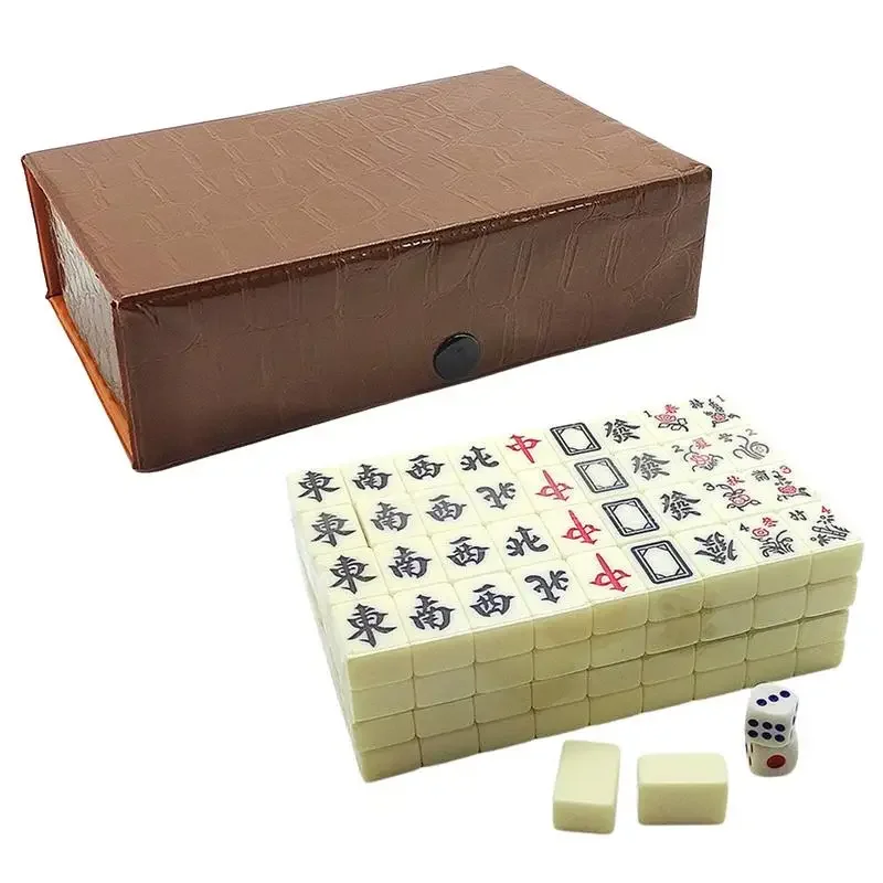 Chinese Mahjong Game Set 144 W - огляд і ціна Board Game Family