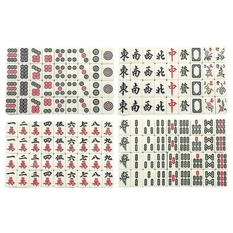 Chinese Mahjong Game Set 144 W - огляд і ціна Board Game Family