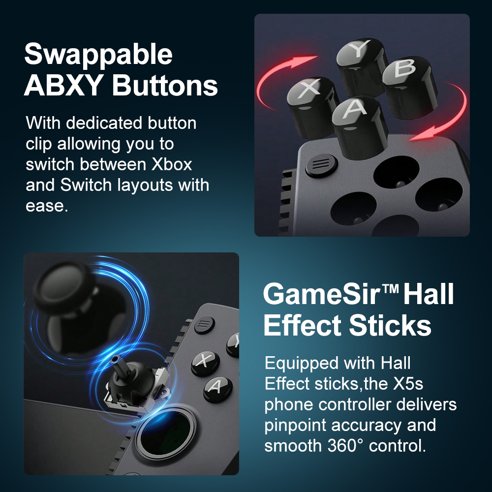 GameSir X5s Phone Gamepad for  - огляд і ціна Board Game Android