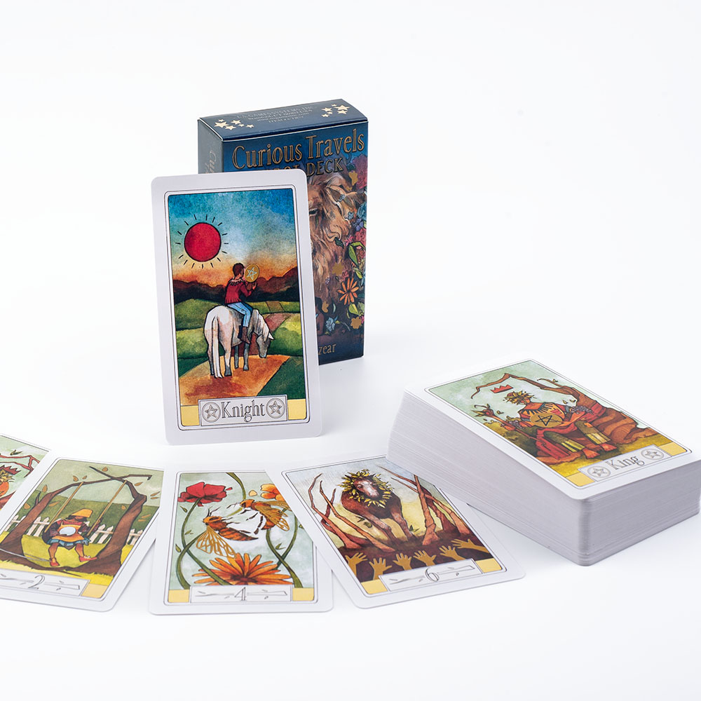 Curious Travels Tarot 10.3*6cm - огляд і ціна Board Game Illustrator