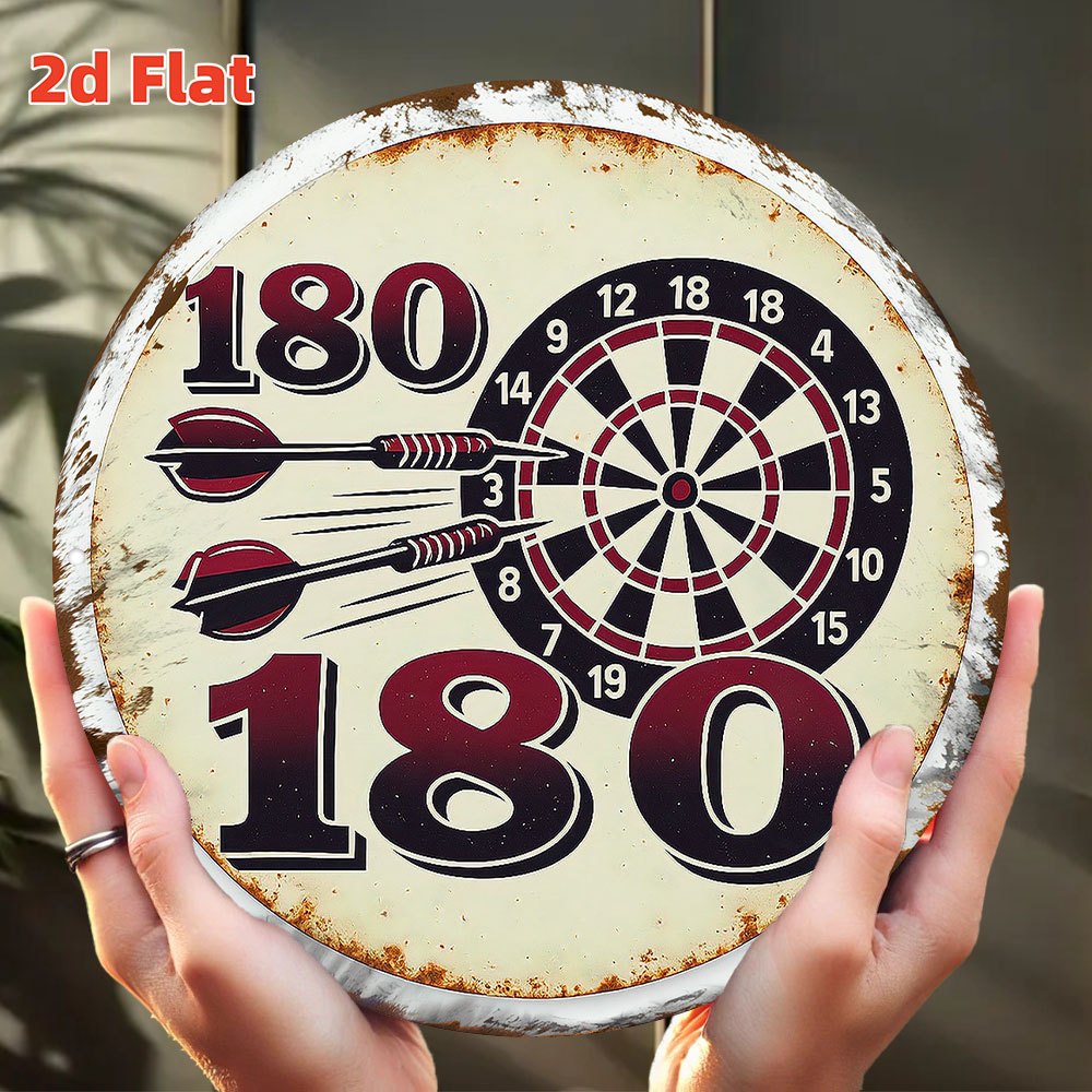 2D Flat, Dart Board Wall Decor - огляд і ціна Board Game Template