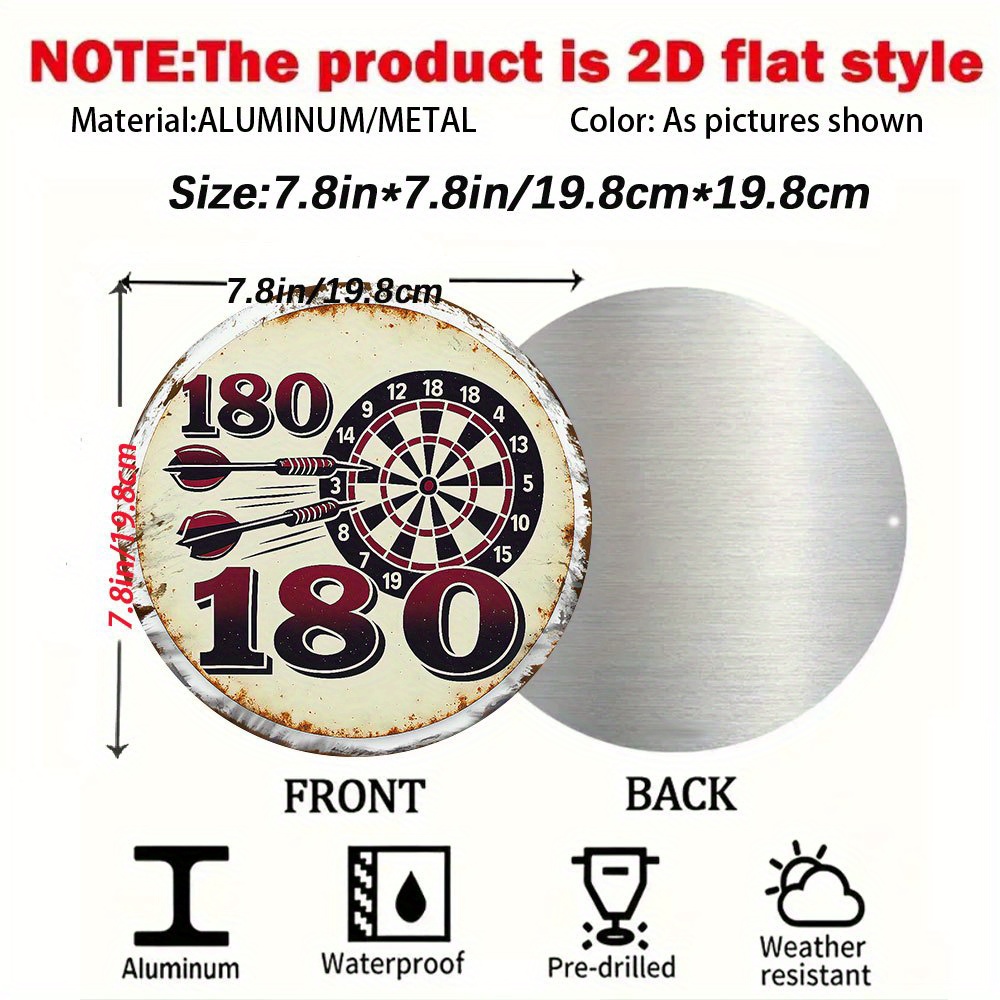 2D Flat, Dart Board Wall Decor - огляд і ціна Board Game Template