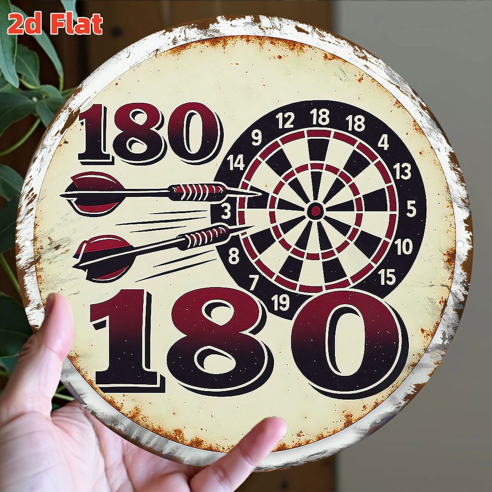 2D Flat, Dart Board Wall Decor - огляд і ціна Board Game Template