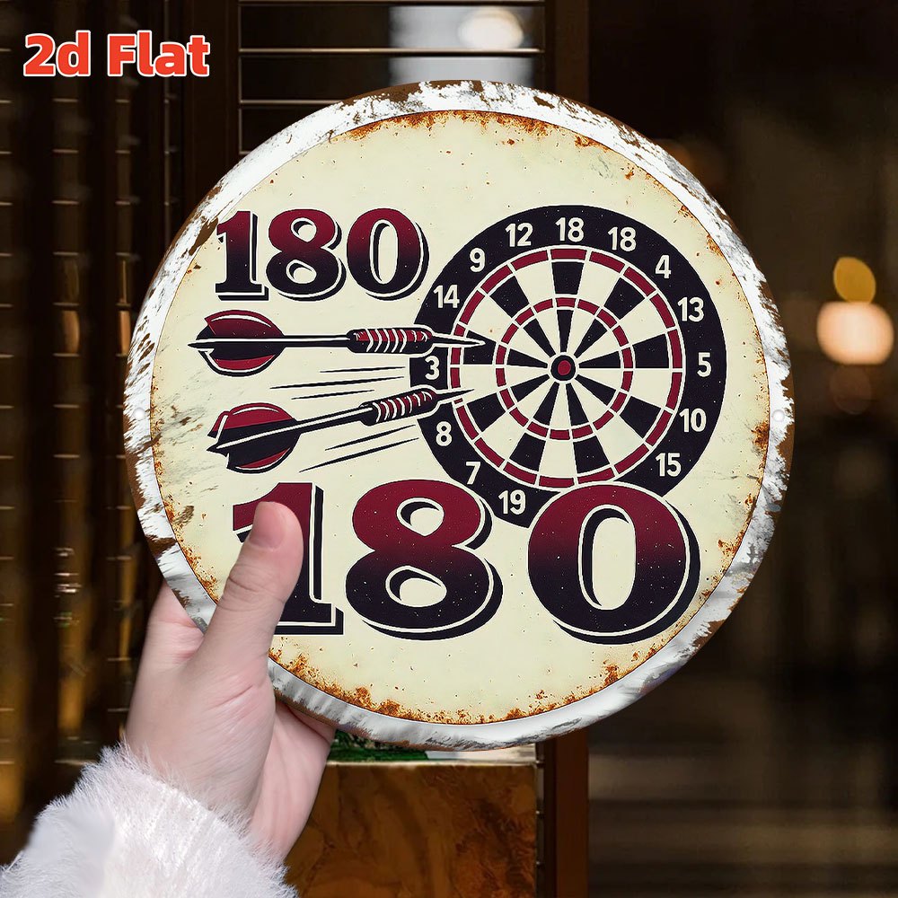 2D Flat, Dart Board Wall Decor - огляд і ціна Board Game Template