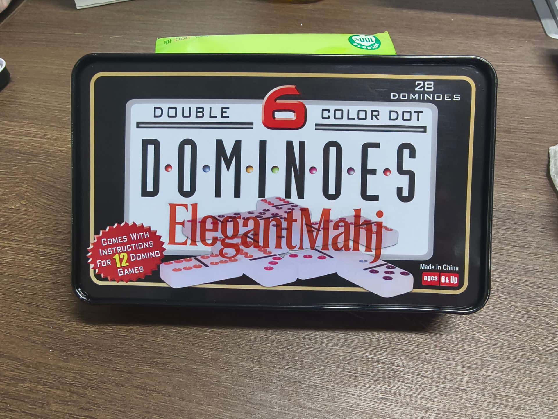 ElegantMahj Double Six Dominoe - огляд і ціна Board Game Family