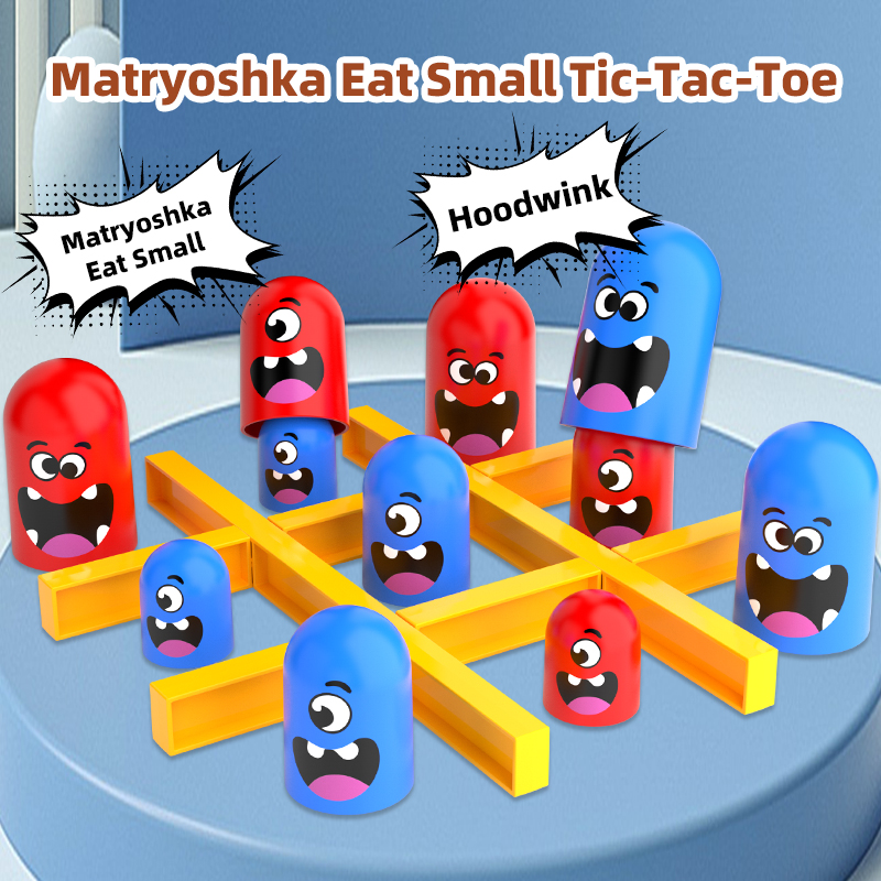 Tic-Tac-Toe Eat-and-Be-Sized S - огляд і ціна Board Game With Questions