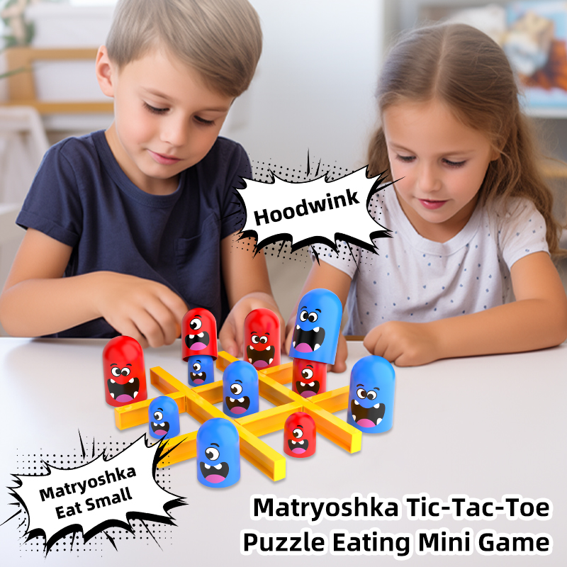 Tic-Tac-Toe Eat-and-Be-Sized S - огляд і ціна Board Game With Questions