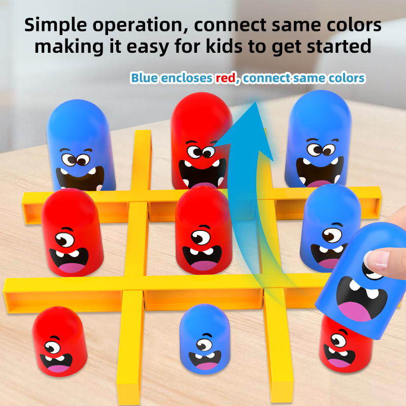 Tic-Tac-Toe Eat-and-Be-Sized S - огляд і ціна Board Game With Questions