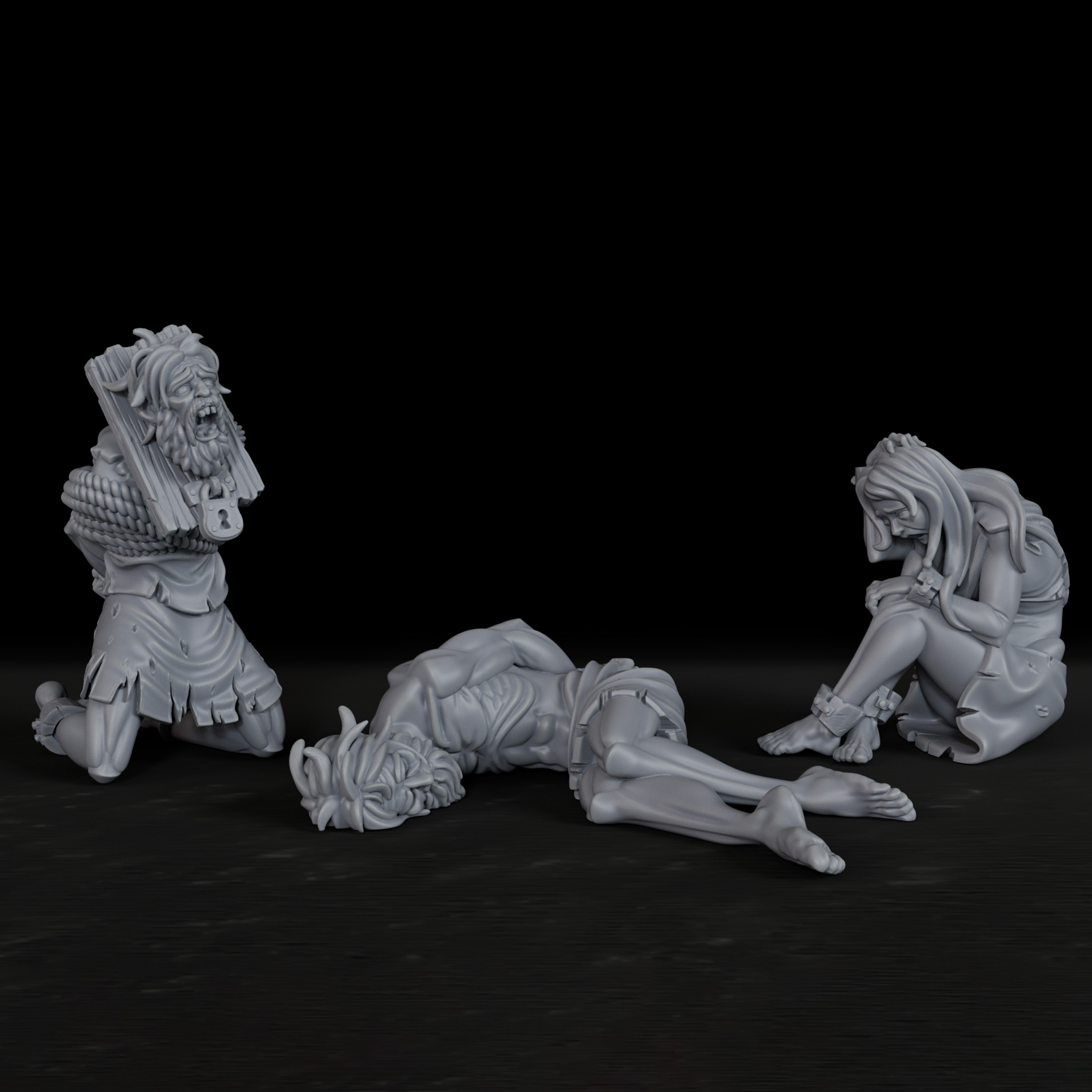 Dungeon Prisoners RPG Miniatur - огляд і ціна Board Game Rpg