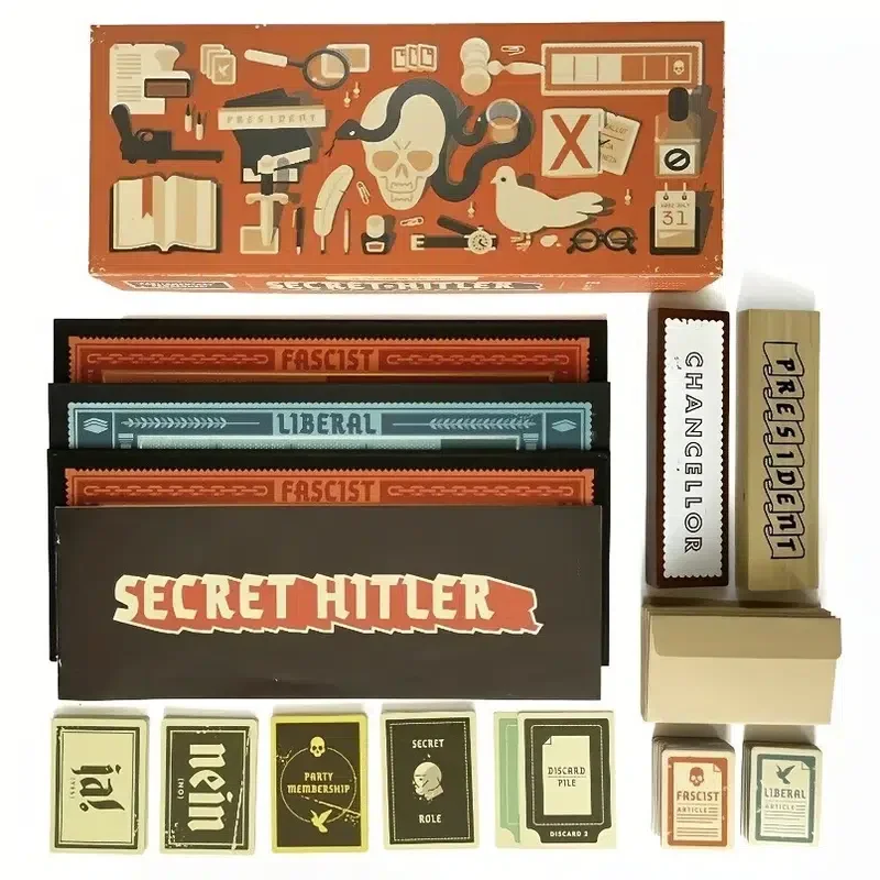 Secret Hitler Cracking Game Se - огляд і ціна Board Game Hitler
