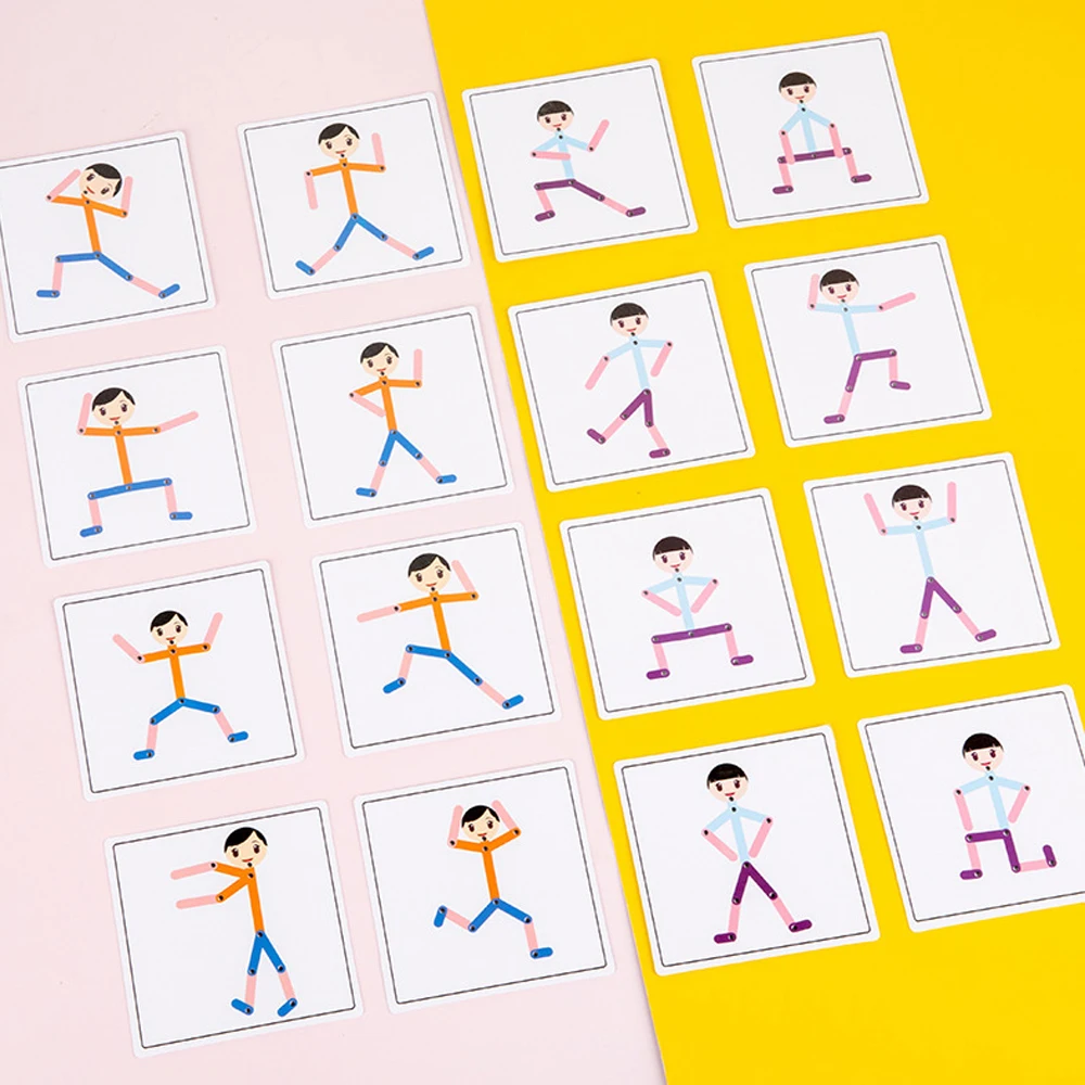 Sport Wooden Man Material DIY  - огляд і ціна Board Game With Questions